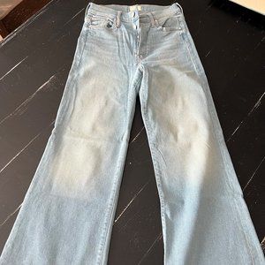 Mother | Fly Cut Tomcat Roller Jeans Frayed | size 26 | Color:Reap What You Sow